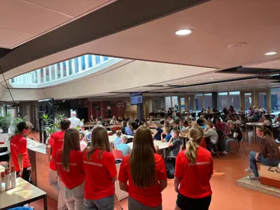 Kennismakingsmiddag voor nieuwe brugklassers op het Agnieten College Zwartsluis